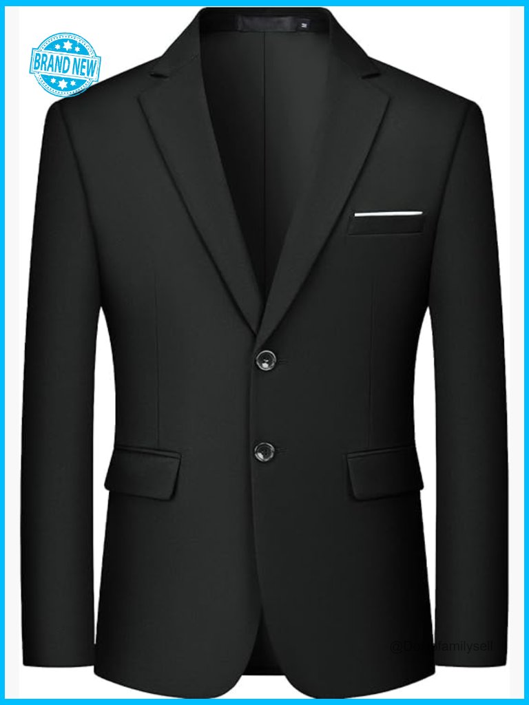 Slim Fit Blazer Modern Classic Formal Business Wedding Party Jacket